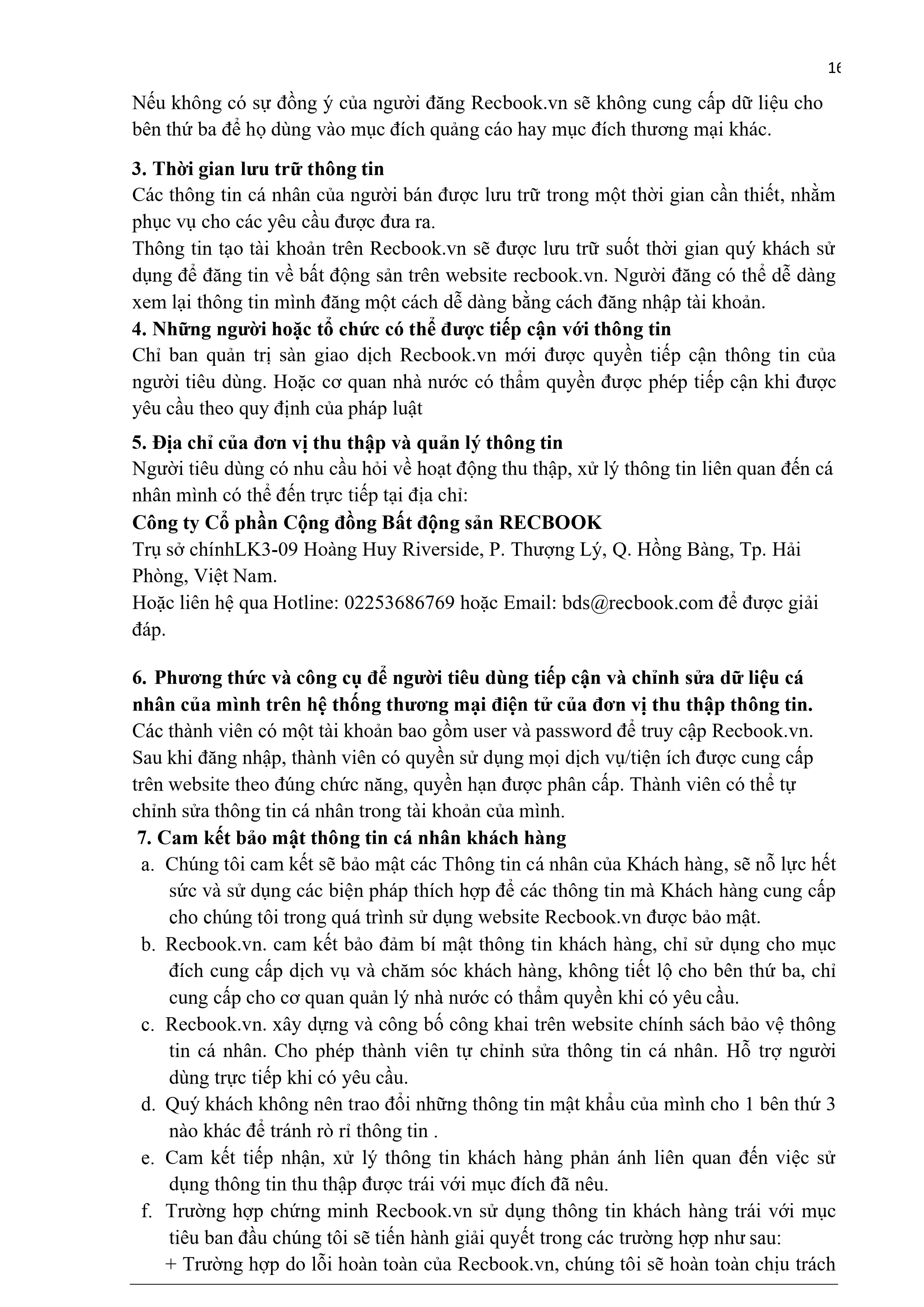 Quy chế hoạt động RecBook — trang 16