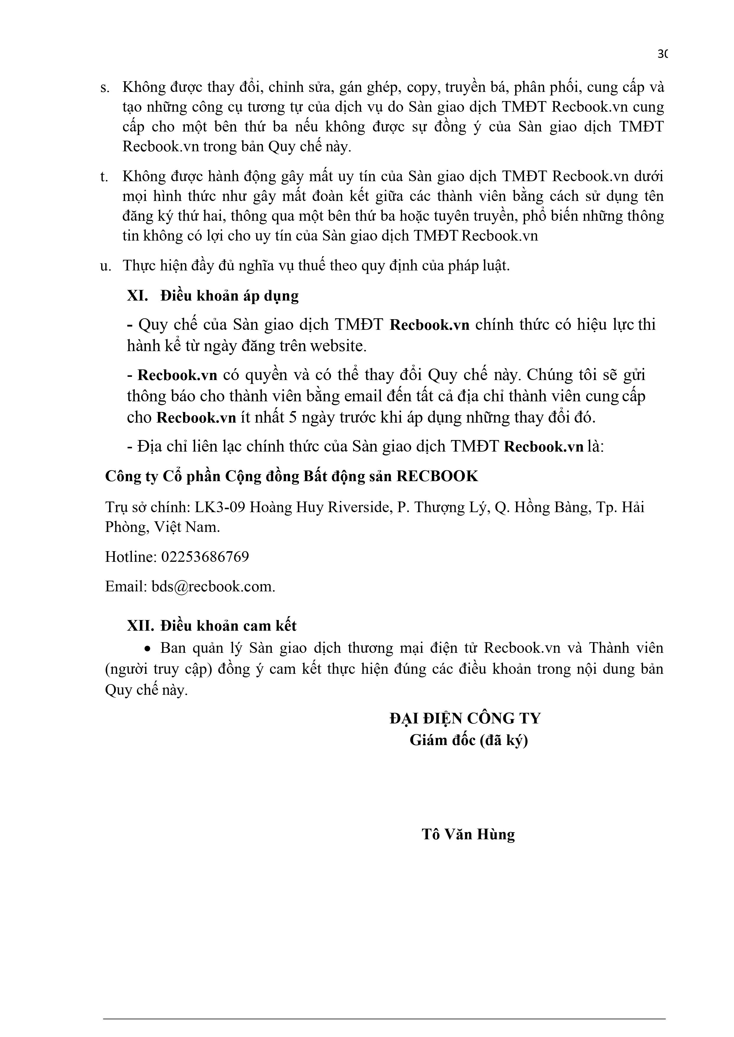 Quy chế hoạt động RecBook — trang 29