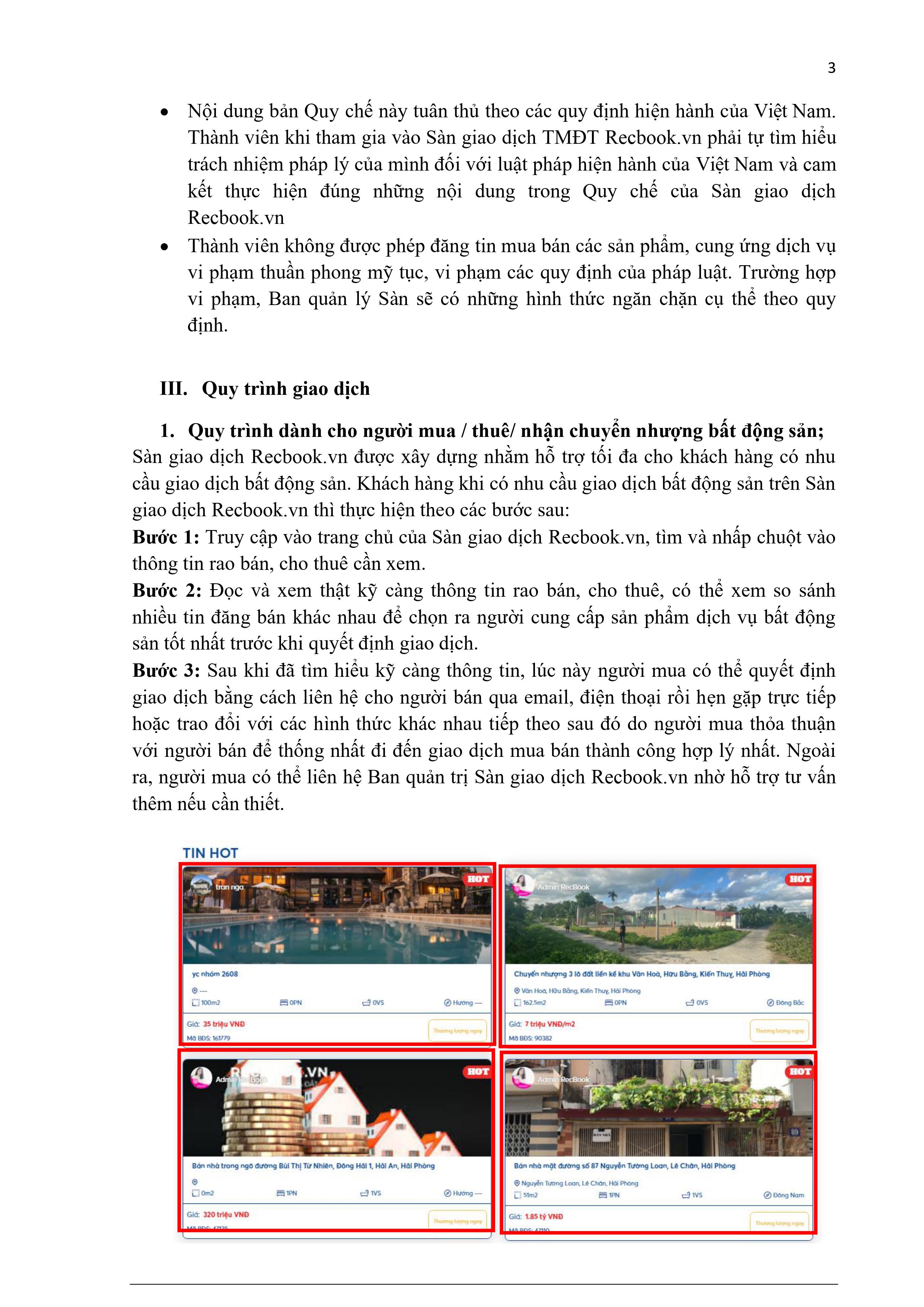 Quy chế hoạt động RecBook — trang 3