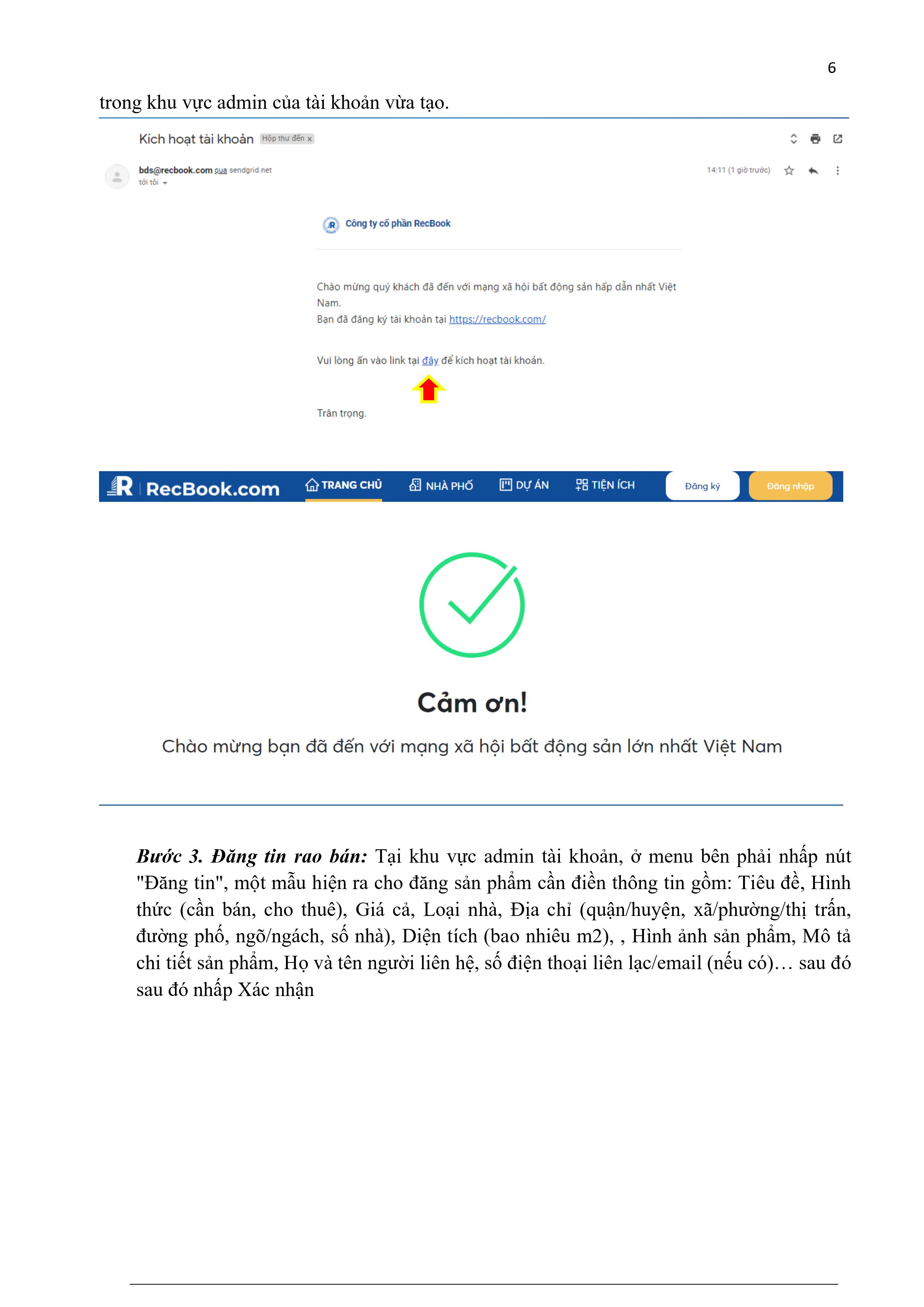 Quy chế hoạt động RecBook — trang 6