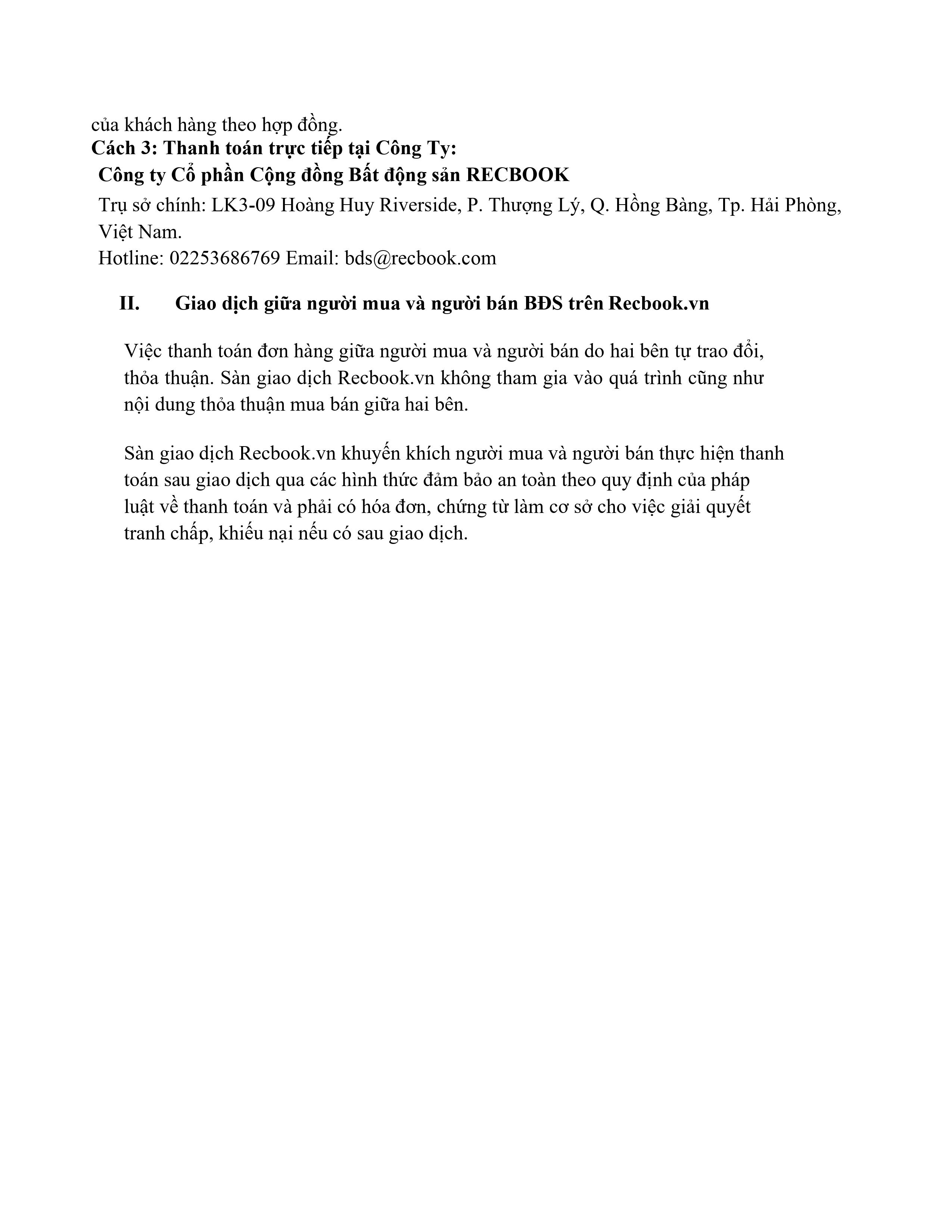 Bảng giá dịch vụ RecBook — trang 5